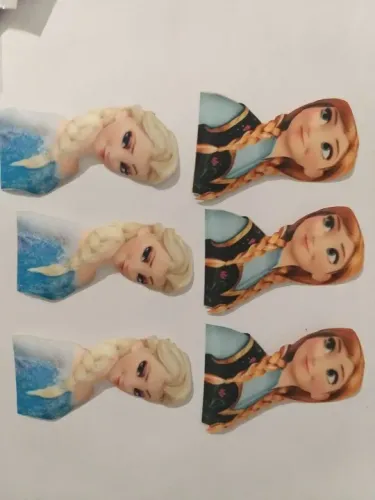 12 Patch Aplique Termocolantes Ana e Elza
