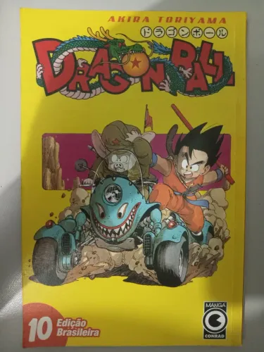 Mangás Dragon Ball, edições 7, 8, 9, 10, 11 e 12, de Akira Toriyama