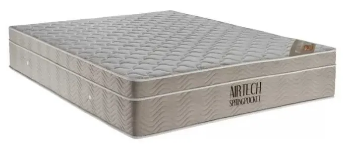 Colchão Airtech Spring Pocket Queen Molas Ensacadas (158x198x25) - Ortobom Novo