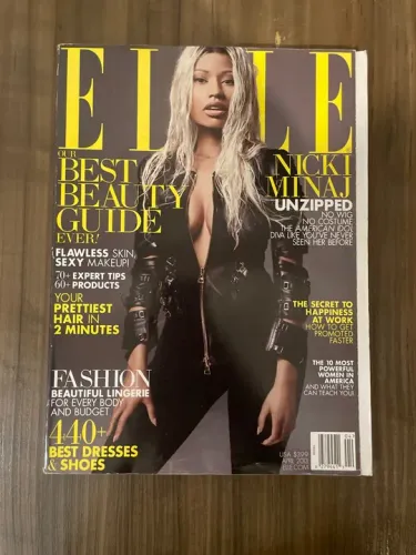 Revista Elle - Abril 2013 - Nicki Minaj na capa