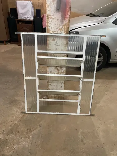 Conjunto de Janelas de ferro com vidro