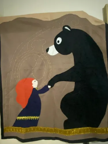 Coleção de Bonecos em Feltro do Filme Valente da Disney - Leia o anúncio com atenção!