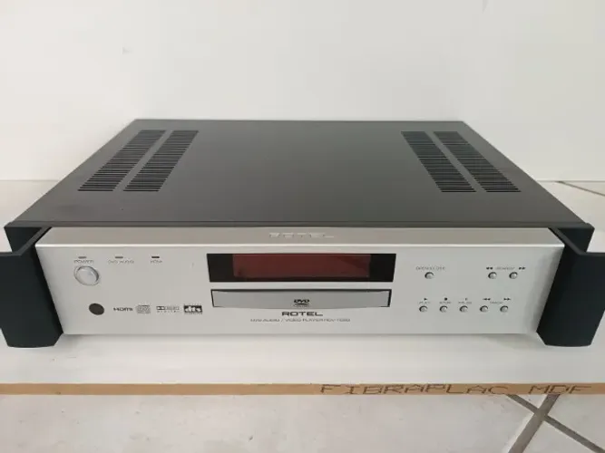 Dvd Player Rotel Rdv-1093 High End 1080p - Controle Original
