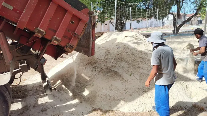 areia de praia para bech tênis