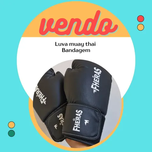 Luva muay thai/box