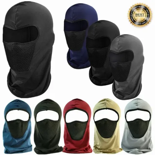  touca Balaclava com Respirador, Proteção UV 400 e Ajuste Perfeito