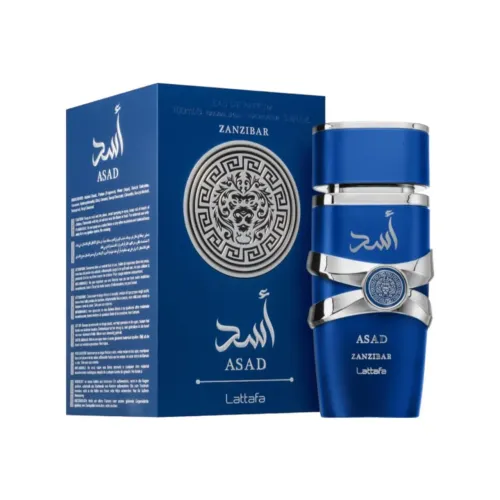 Perfume árabe masculino Asad Zanzibar - Lacrado na caixa!
