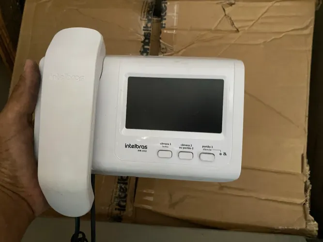 Vídeo porteiro IVR 1010 Intelbras - Somente o aparelho interno.