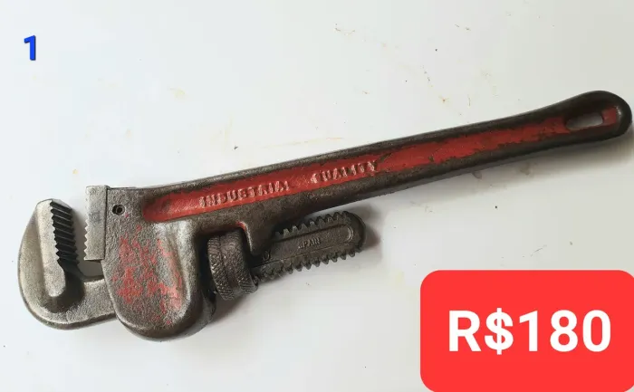 Chave de Grifo Industrial Quality