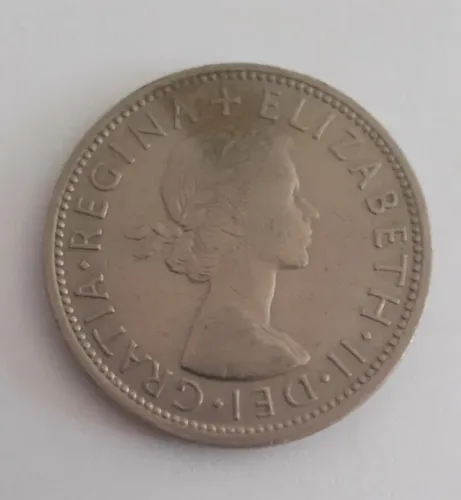 Moeda Da Inglaterra Elizabeth Ii - Dei Gratia Regina (1965)