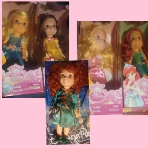Kit 5 bonecas My first Princess Disney 4 na caixa (LER O ANÚNCIO) 