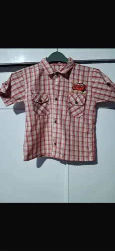Camisa Infantil Xadrez ideal para festa junina.