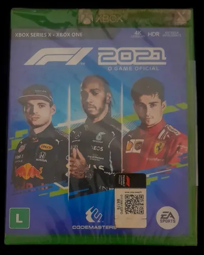 Jogo Fórmula 1 2021 Xbox One Mídia Física Novo Lacrado