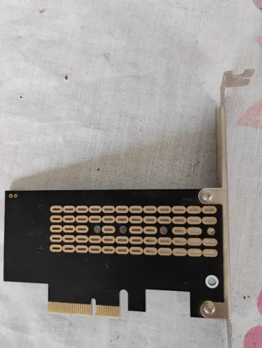 Adaptador SSD M2 NVMe Gen4 Para PCI-e 4.0 X4