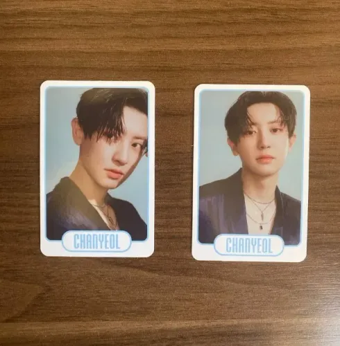 EXO - Set Photocard Chanyeol Exist Trading Card Versão B