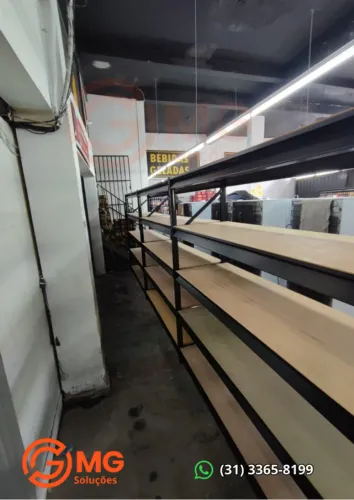 Prateleira Mini Porta Pallet para Distribuidoras
