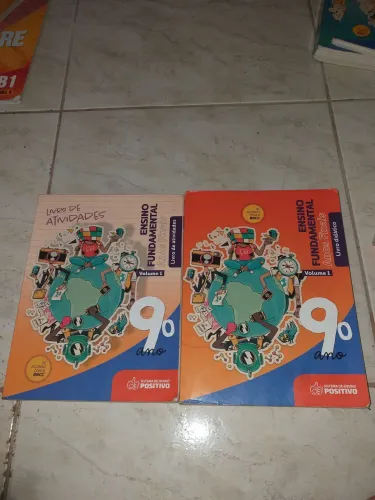 Livro positivo 9°ano olhar descrição.