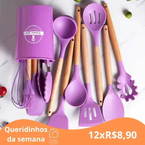 Kit de utensílios 12 peças