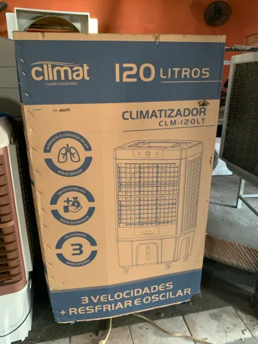 Climatizador climat 120 litros novo