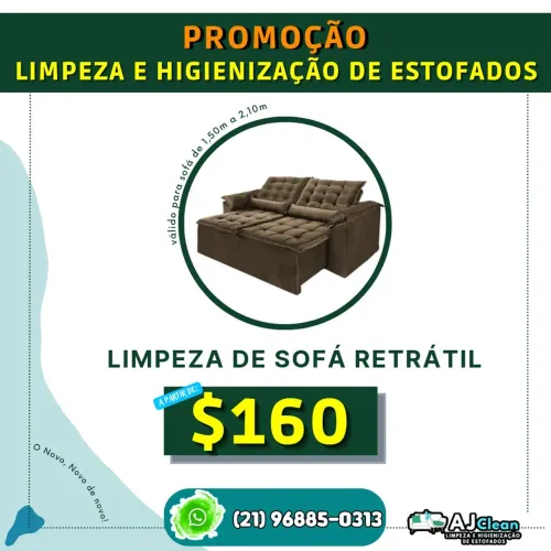 Limpeza de Sofá
