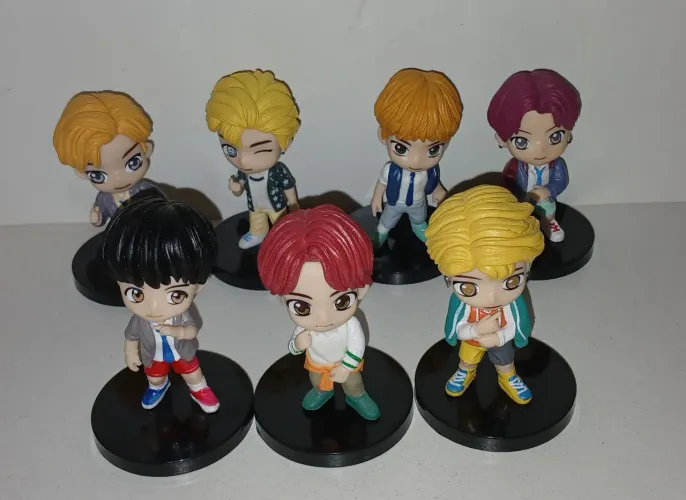 LOTE COLEÇÃO BONECOS BTS ARMY JEON JUNG KOOK JUNG-KOOK V JIMIN SUGA JIN RM J HOPE J-HOPE