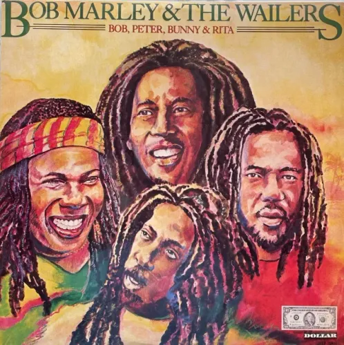 LP Bob Marley & The Wailers - Bob, Peter, Bunny & Rita (1985) - Vinil 1a prensagem 