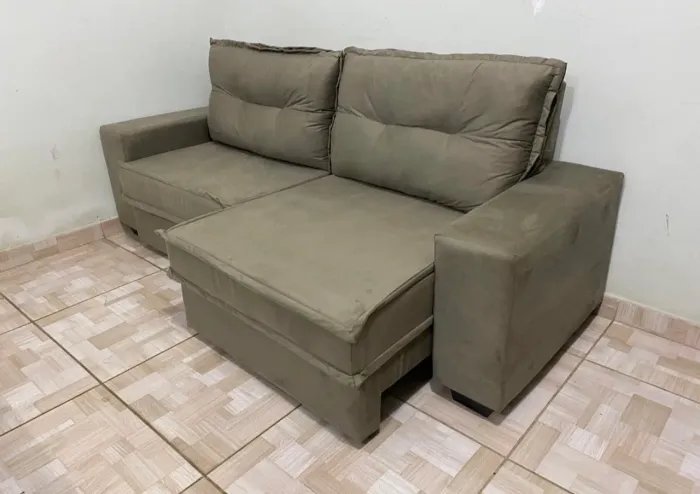 Sofá Retrátil e Reclinável 2.30m NOVO ( Direto da Fábrica ) 