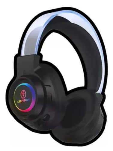 <br>? Headset Kapbom KA-755 Wireless com Cancelamento de Ruído Ativo e RGB ?
