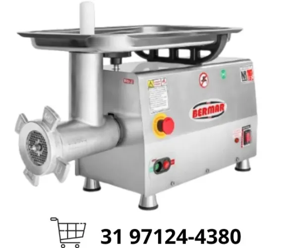 Moedor de Carne Boca 22 Bermar Inox