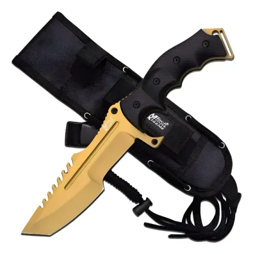 Faca Tática Mtech Usa Xtreme Mx-8054gd Revestida De Titânio