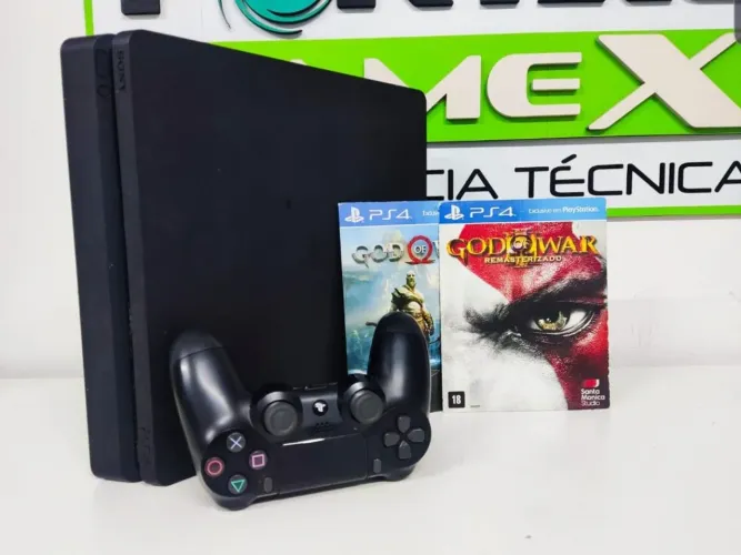 PS4 SLIM 500 GB SEMI-NOVO 