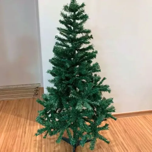Árvore de natal com uns enfeites 1,5 m