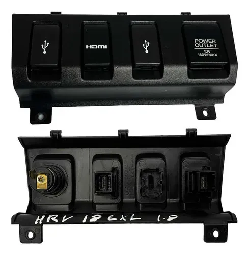 Acabamento Tomada Usb Honda Hr-v Exl 2018 | 83412t7tm010m1