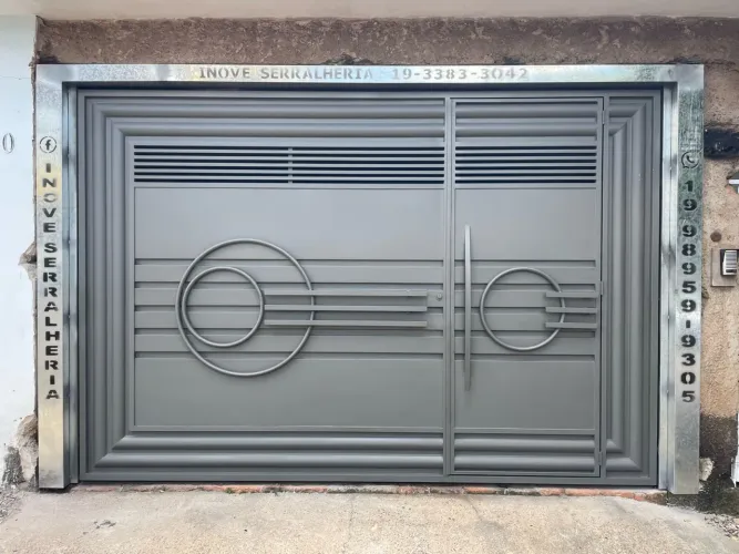 Portões em ferro e alumínio ? só paga após instalação 