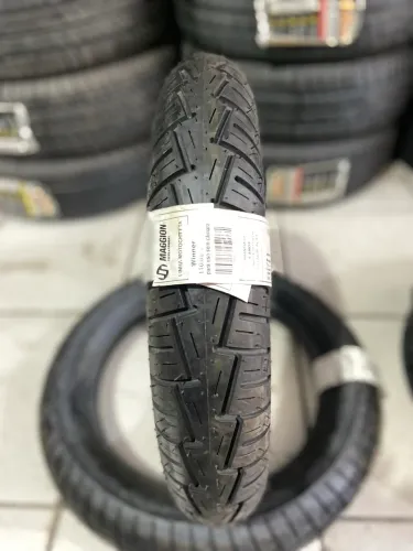 Pneu de moto 110/80/14 MAGGION sem câmara 