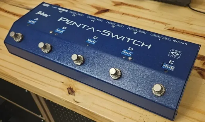Controladora de Pedais para Guitarra - Penta Switch