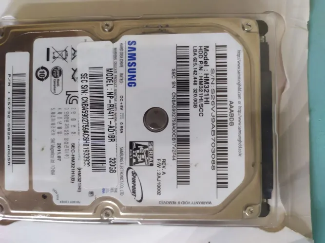HD Samsung 320GB SATA