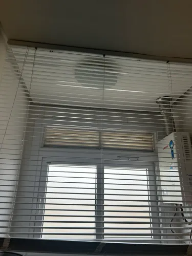 Persiana Horizontal Cortina Alumínio branco 150x230cm