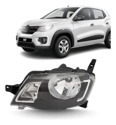 Farol Dianteiro Kwid