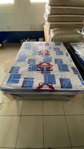 Cama box casal base e colchão 699