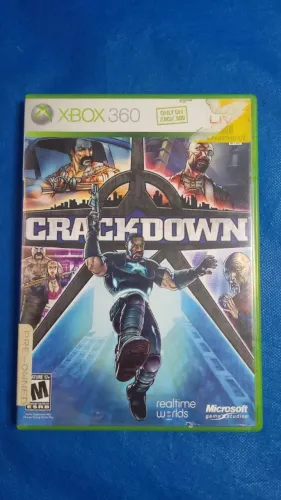 Crackdown - Xbox 360 Jogo - Completo com Caixa e Mídia