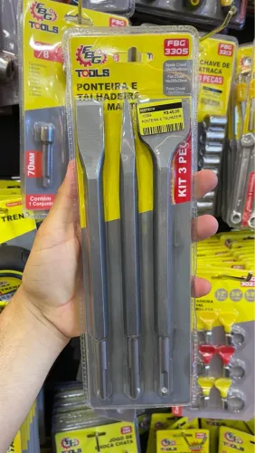 Kit ponteira e talhadeira ?