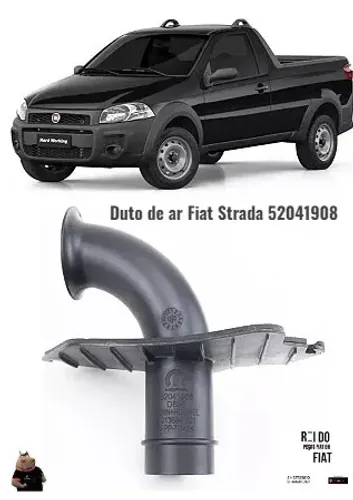 Duto de ar Fiat Strada
