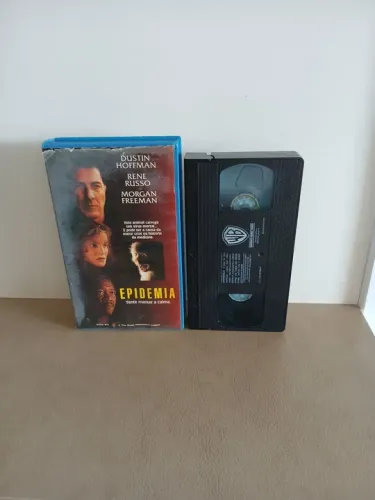 Fita VHS - Epidemia (1995) - Dustin Hoffman, Rene Russo e Morgan Freeman