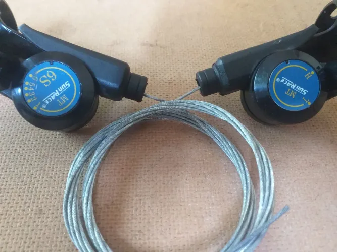 Alavancas Thumb Shifters SunRace MTB