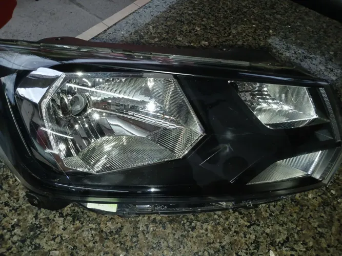 Farol gol e voyage e saveiro g8 ld serve nos anos 2018 a 2022 máscara negra original