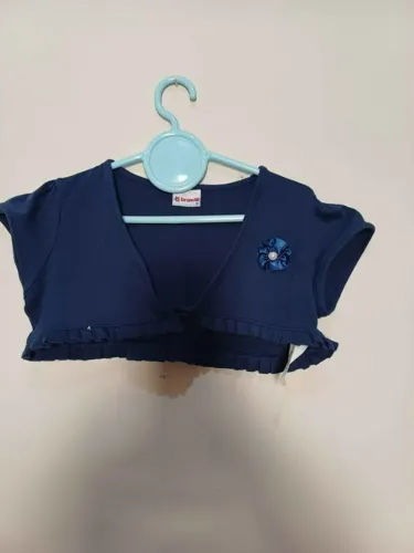 Blusa azul marinho Marca bandili Tamanho 10 