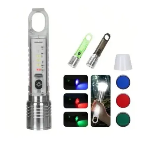 Lanterna Light Sabre Led Portátil Acampamento Multifuncional