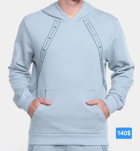 Blusão moletom da Kappa G e GG e original 