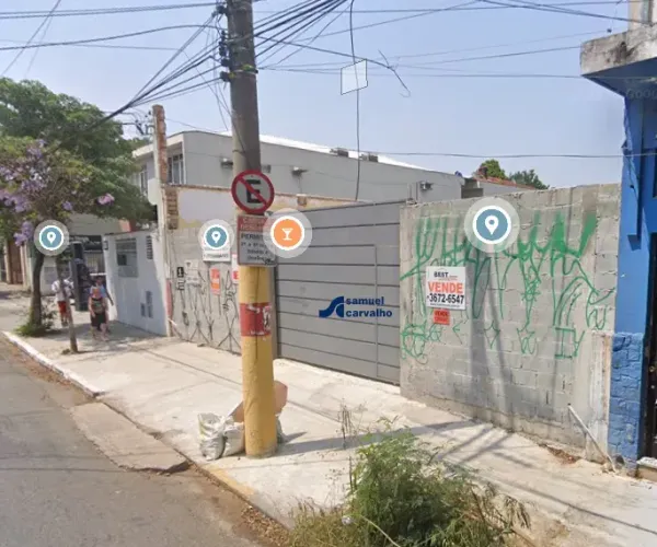 Terreno com 587 m2 frente de 8,30 metros zona mista próximo supermercado Assai e ponte anh